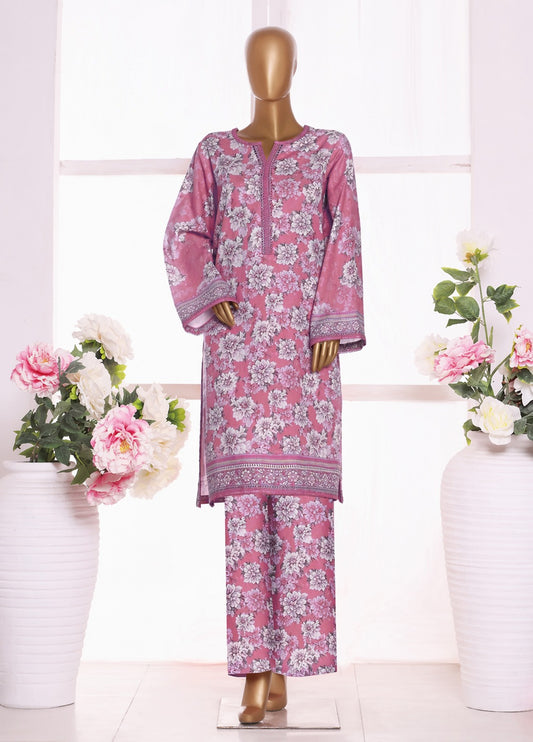 Bin Saeed Digital Lawn 3-Piece Un-Stiched