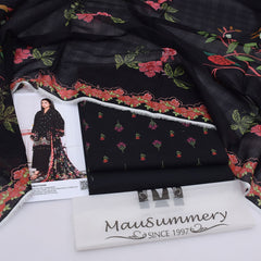 Mausummery Digital Lawn 3-Piece Un-Stiched