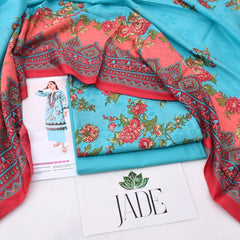 Jade lawn 3-Piece Un-Stiched