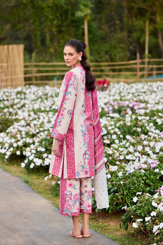 Farasha Digital Lawn 3-Piece Un-Stiched