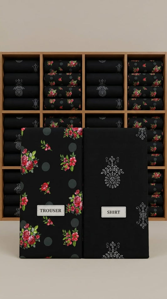 Khaddar Chickenkari 2-Piece Un-Stiched
