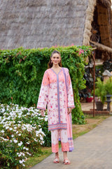 Farasha Digital Lawn 3-Piece Un-Stiched