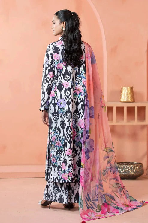 Adan's Libas Digital Lawn 3-Piece Un-Stiched