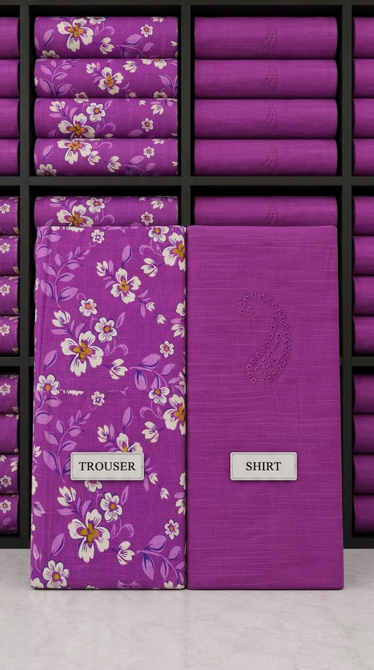 Khaddar Chickenkari 2-Piece Un-Stiched