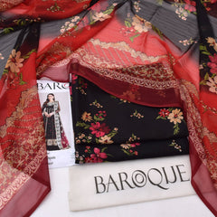 Baroque Digital Lawn 3-Piece Un-Stiched