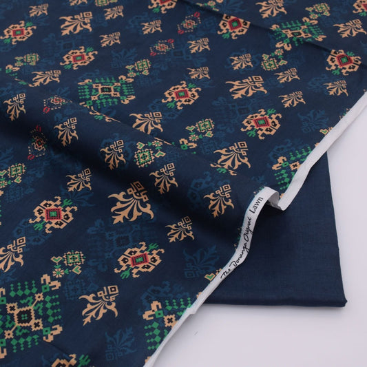 Bonanza Digital Lawn 2-Piece Un-Stiched