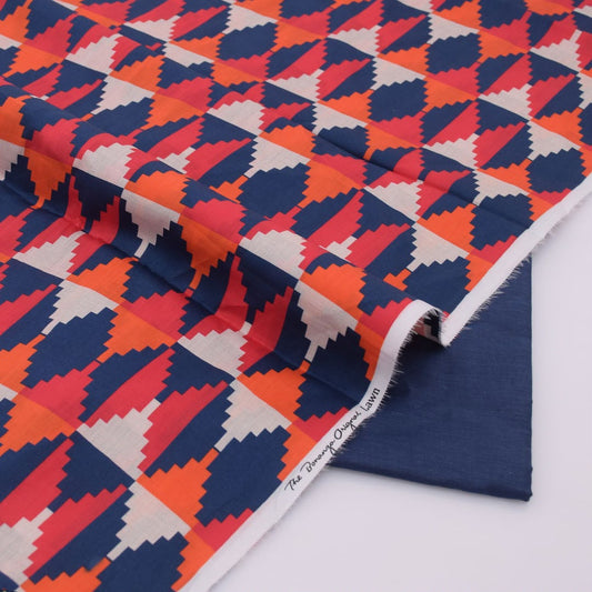 Bonanza Digital Lawn 2-Piece Un-Stiched
